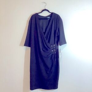 Gabby Style Black Dress Size 24W NWT